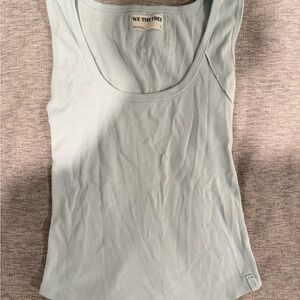 We The Free Sky Blue Tank Top